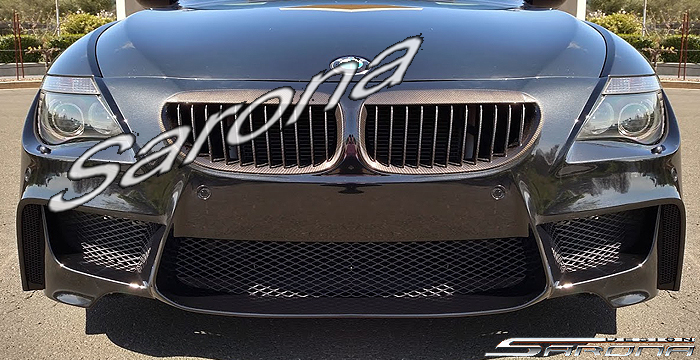 Custom BMW 6 Series  Coupe & Convertible Front Bumper (2004 - 2010) - $790.00 (Part #BM-049-FB)